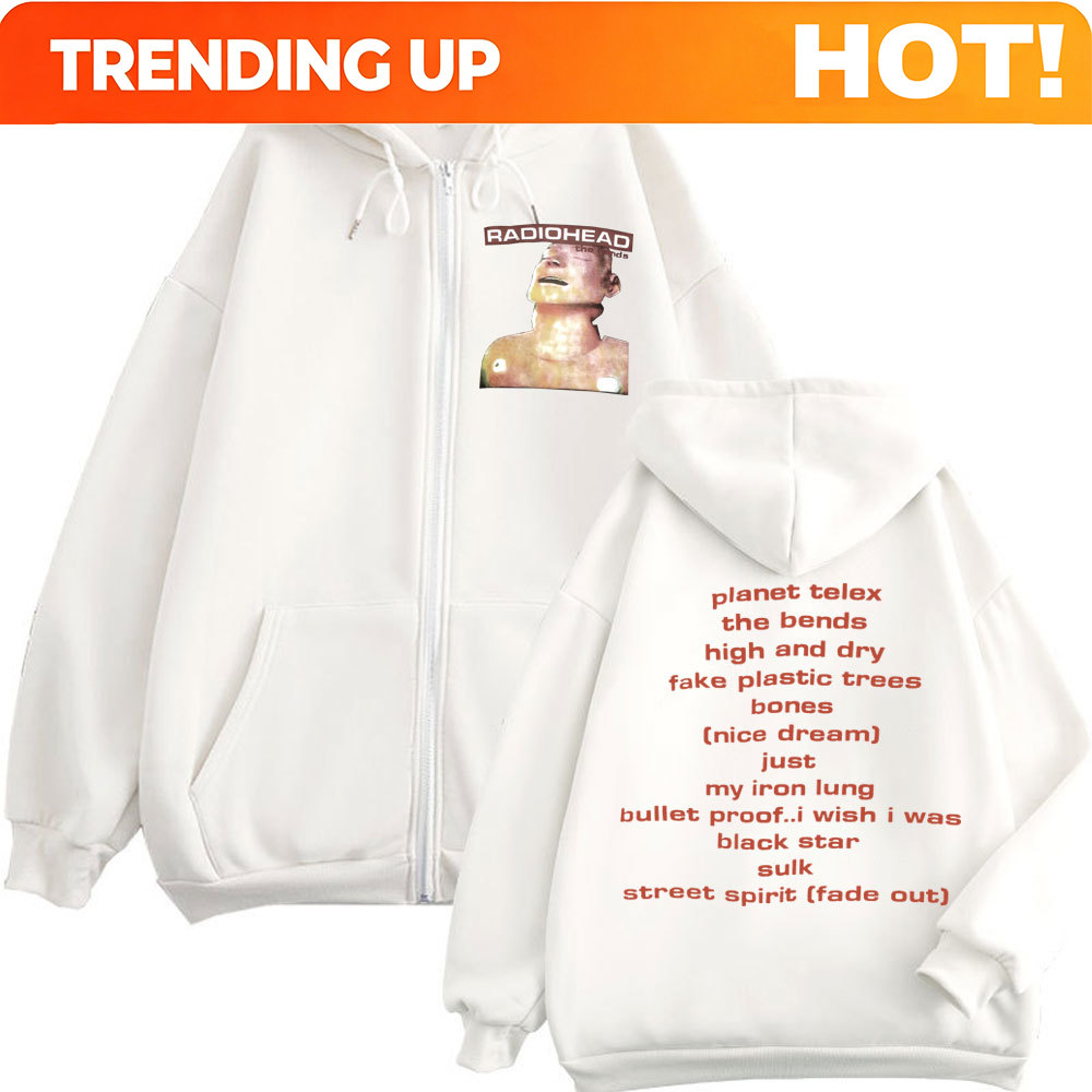 Mens Fashion Zip Up Hoodies - Толстовка на молнии с принтом музыкального