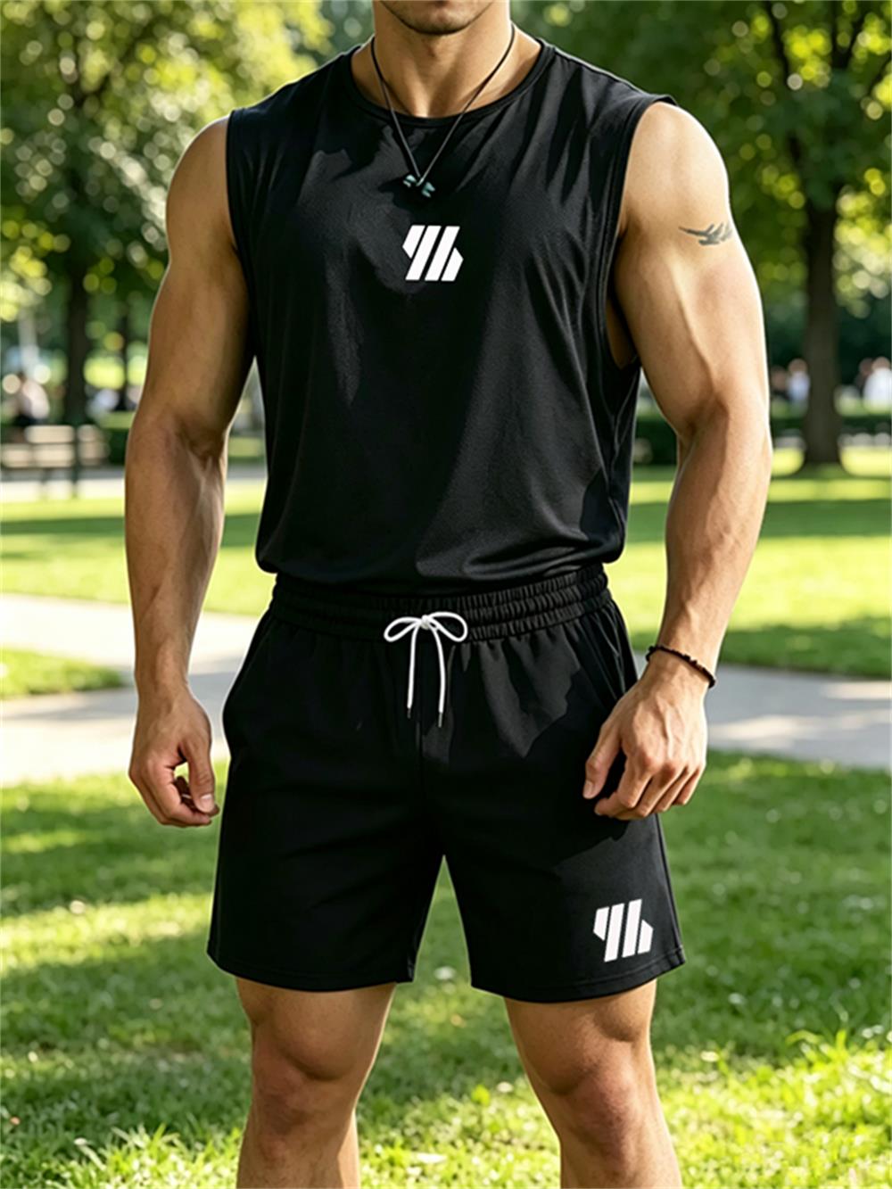 Mens Fashion Summer - Новинка 2026 года: мужской брендовый комплект