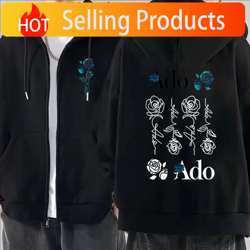 Mens Fashion Zip Up Hoodies - Худи на молнии с графическим принтом