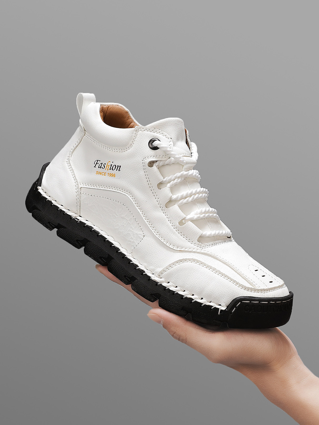 Mens Fashion Trainers - Мужская повседневная обувь средней высоты ручной