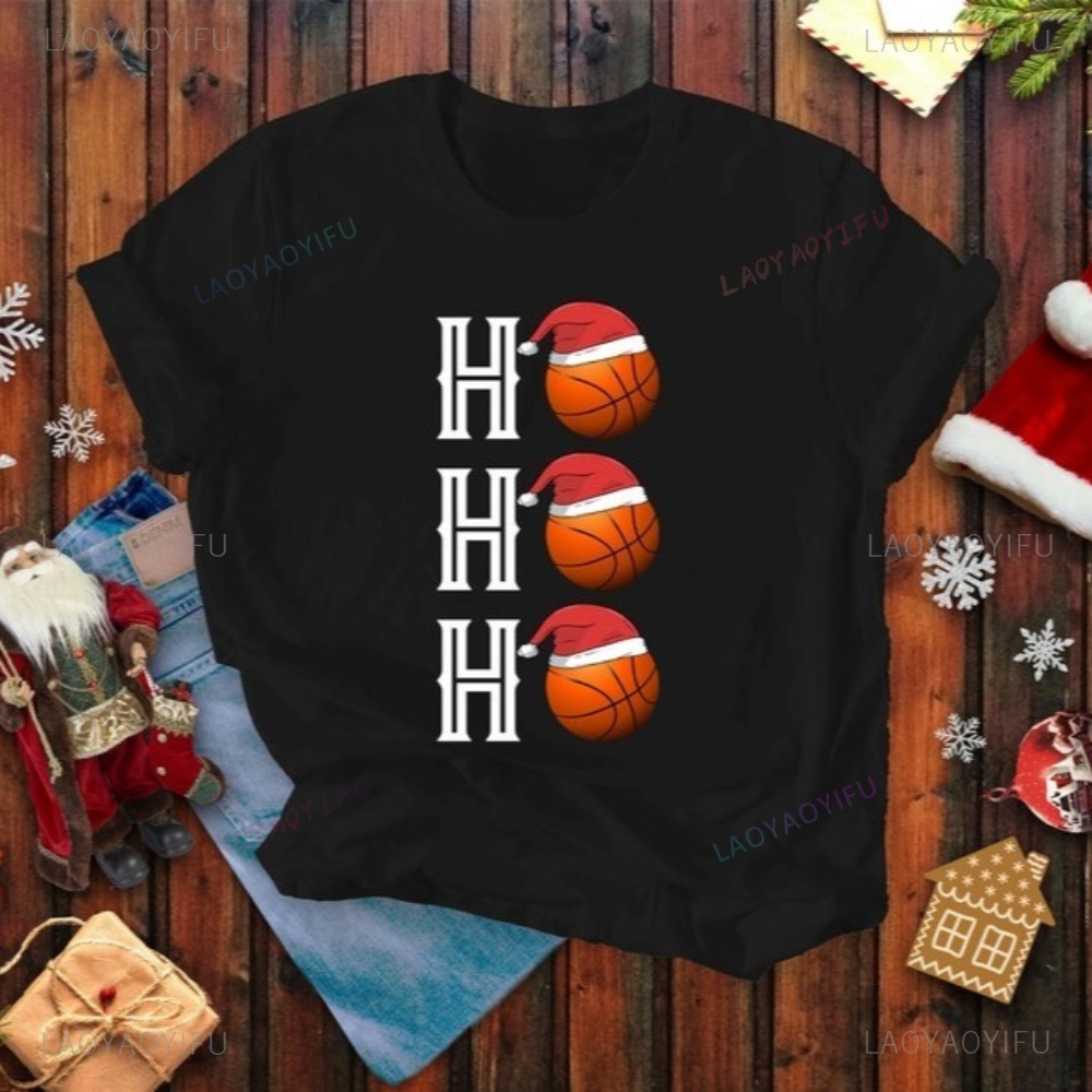 Men'S Fashion With Hat - Ho Ho Ho Баскетбольная шляпа Санта-Клауса