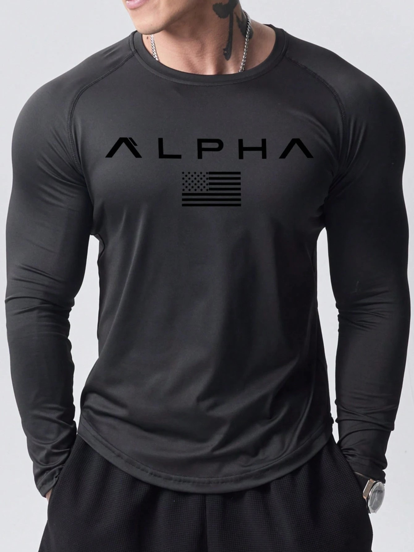 Новая мужская футболка с длинн – обзор и цена Men'S Fashion T Shirts