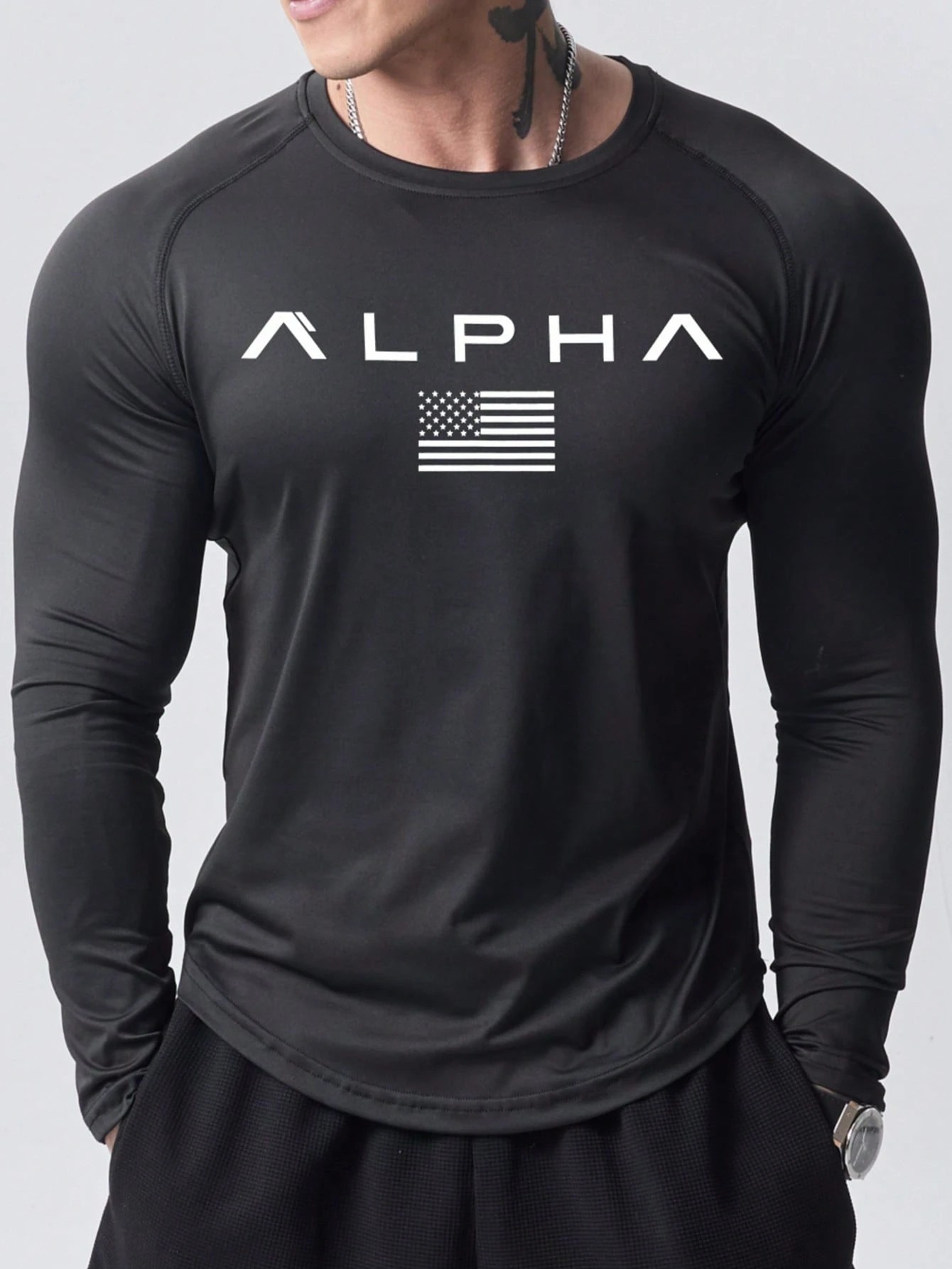Новая мужская футболка с длинн – обзор и цена Men'S Fashion T Shirts