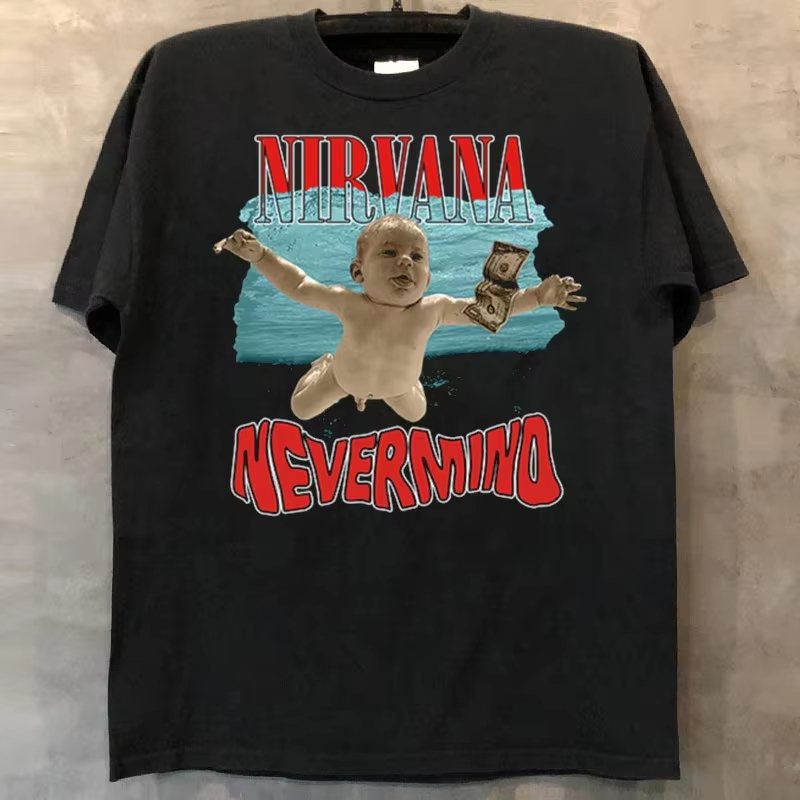 Футболка Nirvana Nevermind с з – обзор и цена Poster Men Fashion
